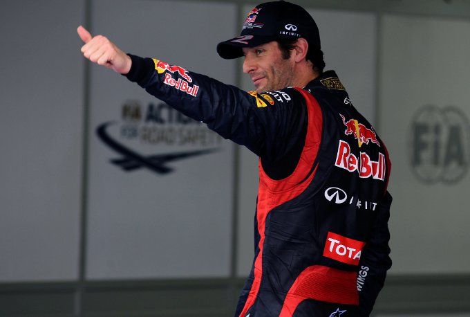 Red Bull, Mark Webber: “Un giro per la pole quasi perfetto”