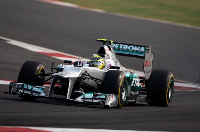 Mercedes, Nico Rosberg: “Abbiamo fatto dei progressi qui in India”