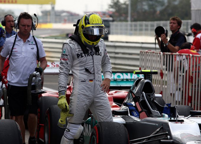 Mercedes, Rosberg: “Il nono posto in griglia è stato il massimo per noi qui in Corea”