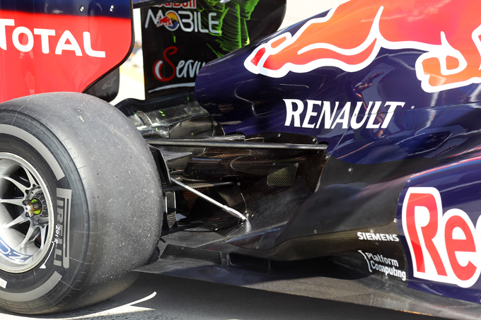 La Red Bull è migliorata grazie al layout degli scarichi, non per il DDRS