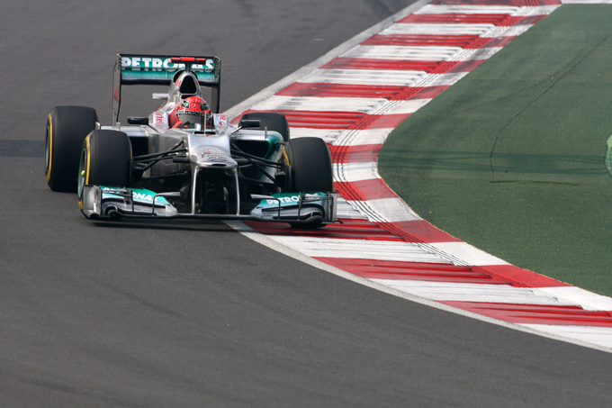 La Mercedes regalerà a Schumacher una W03