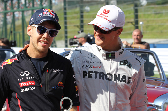 Schumacher: “Vettel in Ferrari? Sarebbe una nuova sfida”
