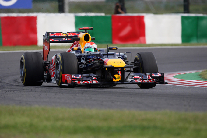 GP Giappone, Vettel in pole position