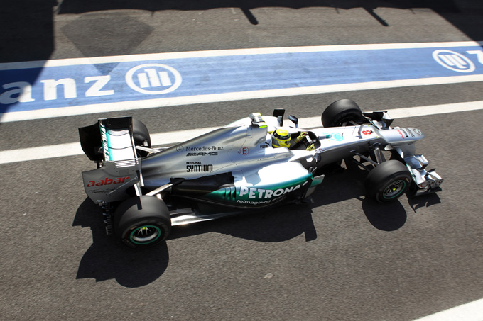 La Mercedes rinuncerà agli scarichi effetto “Coanda” nel GP del Brasile