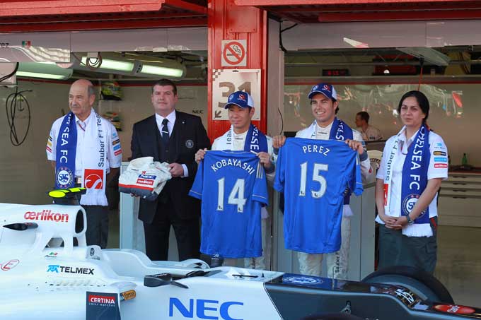 Sauber: un nuovo sponsor insieme al Chelsea