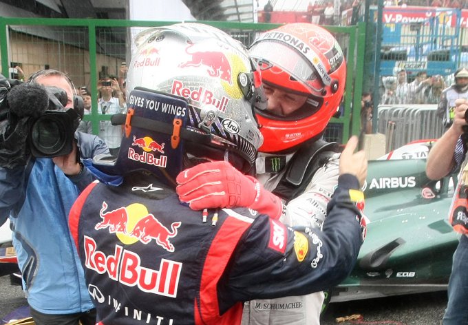 Red Bull, Horner: “Ringrazio Schumacher per aver ceduto il sesto posto a Vettel in Brasile”