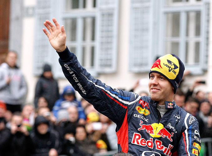 Vettel nominato atleta europeo del 2012