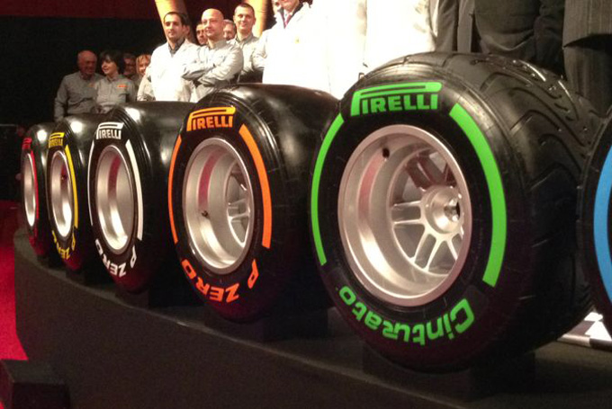 Pirelli F1: mescole più morbide e nuove costruzioni per le gomme 2013