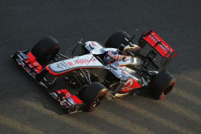 Test F1 a Jerez: Button precede Webber e Grosjean