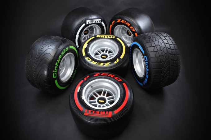 Pirelli annuncia le mescole per le prime quattro gare della stagione 2013