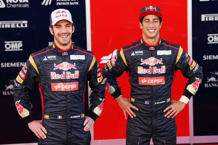 Für Vergne und Ricciardo herrscht bei Toro Rosso eine positivere Stimmung