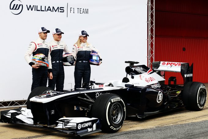 La Williams FW35 si svela a Barcellona