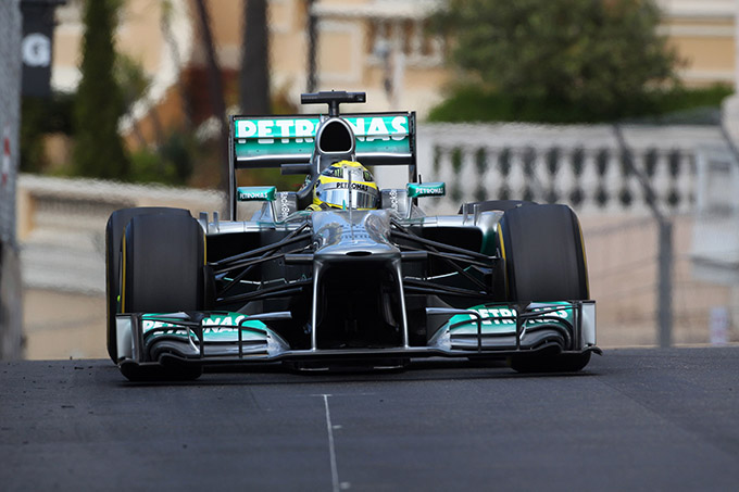 GP Monaco 2013, Qualifiche: doppietta Mercedes, terza Pole consecutiva per Rosberg