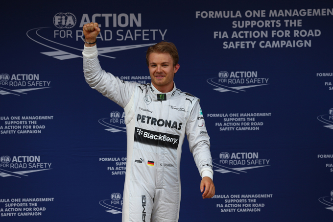 Rosberg cauto nonostante la pole