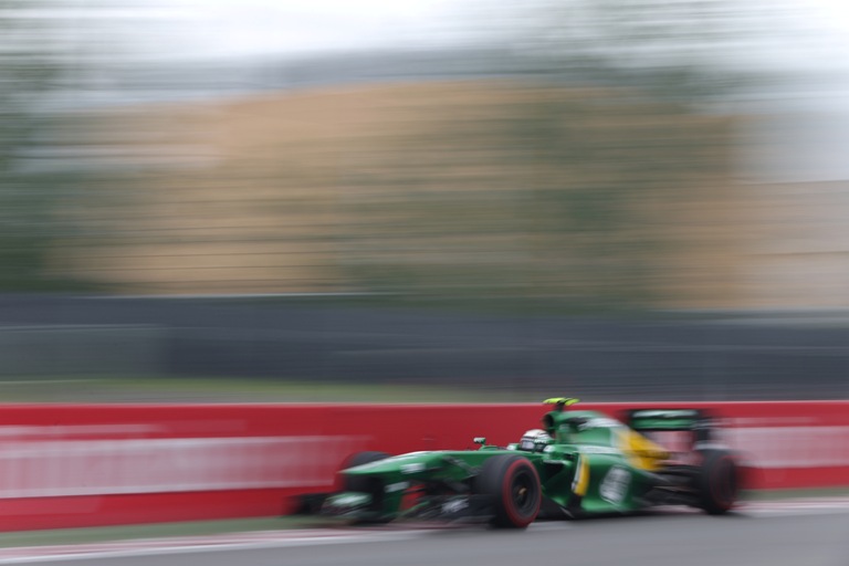 Caterham pronta per la gara di casa