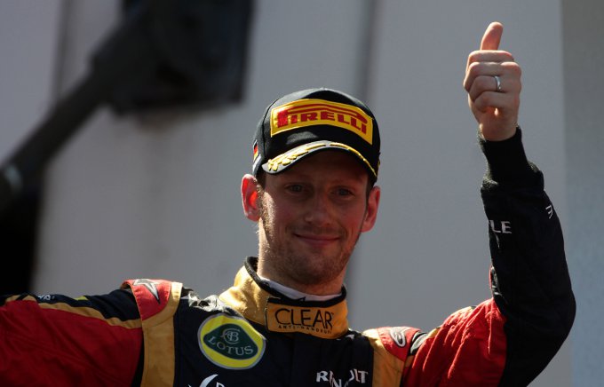 Grosjean: “E’ bello essere di nuovo sul podio”