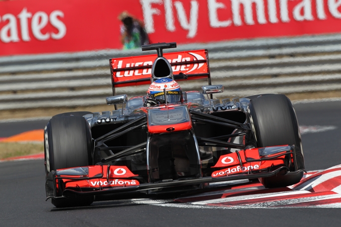 McLaren, Button: “Le gomme funzionano bene in Ungheria”