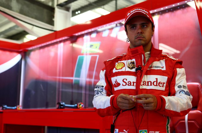 Ferrari: Felipe Massa e Davide Rigon concludono la sessione di test a Silverstone