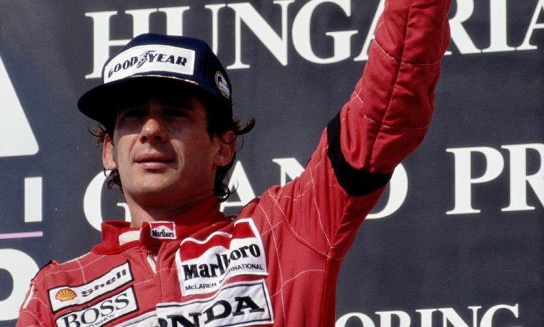 La Honda omaggia Senna