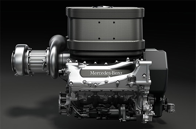Il motore V6 Mercedes 2014 ha un vantaggio di 100 cavalli?