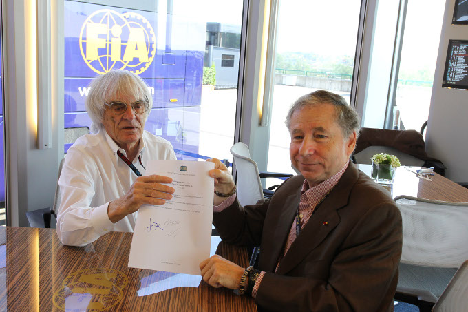 F1: firmato il nuovo patto della Concordia tra FOM e la FIA