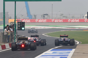 F1 GP India 2013, Gara in diretta