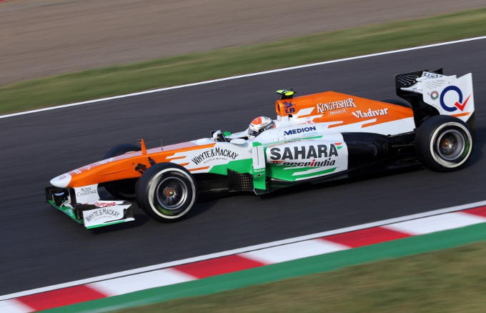 Force India, Sutil: “Una macchina difficile da guidare qui a Suzuka”