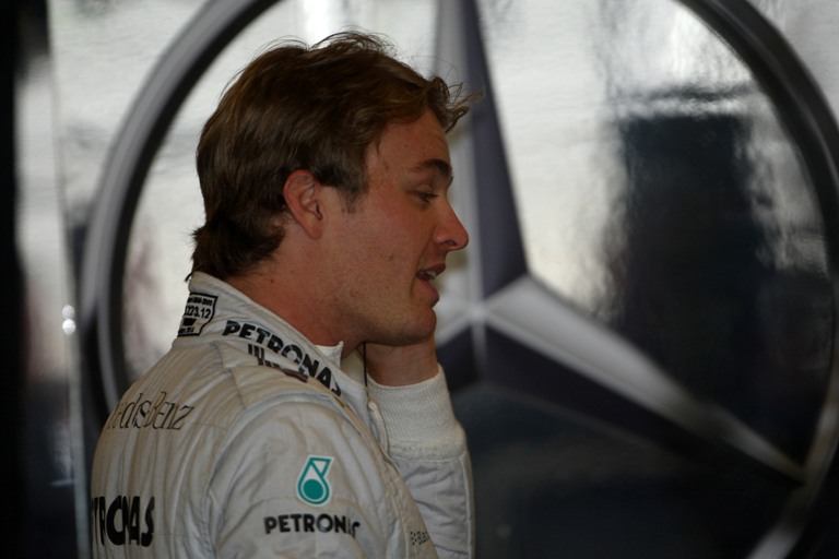 Mercedes, Rosberg : « C'est bien s'il pleut dimanche »