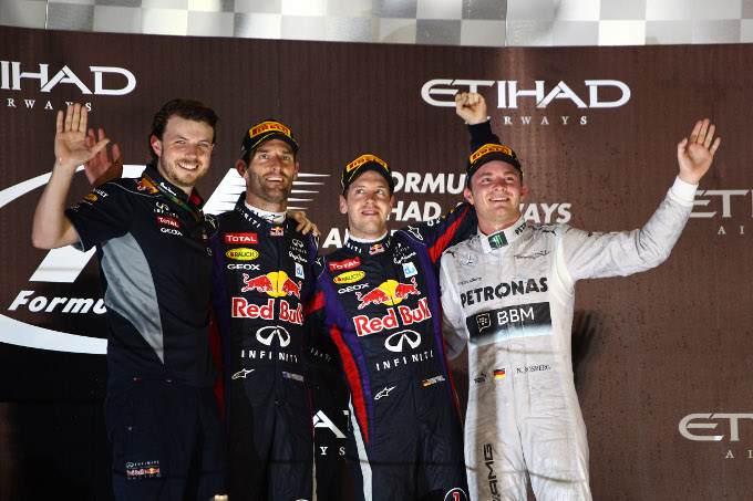 Webber: “Vettel in un’altra categoria”