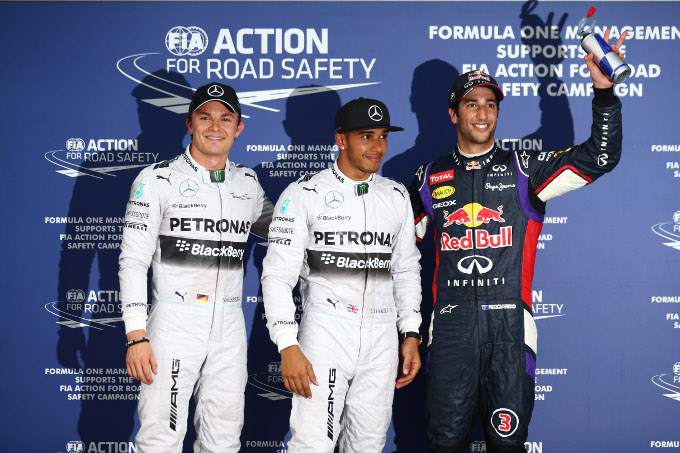 Ricciardo: “La prima fila è un ottimo inizio”