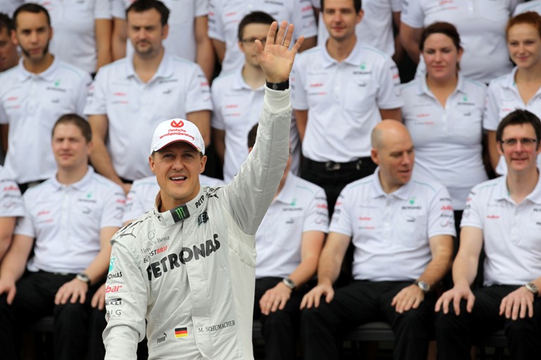 La famiglia Schumacher ringrazia