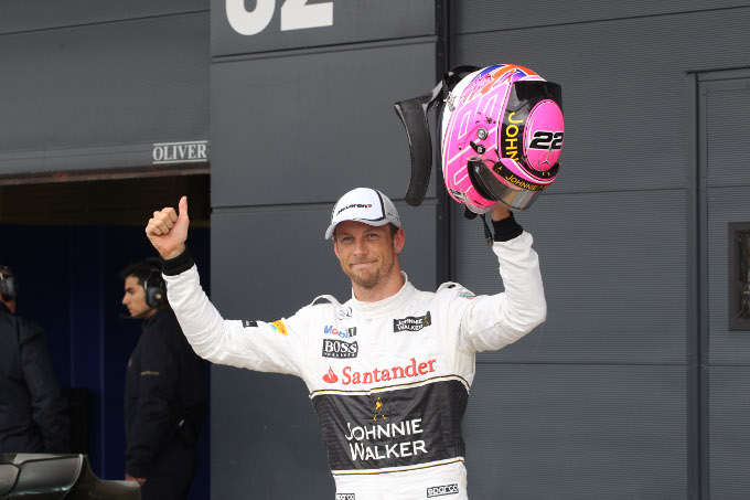 Button: “Mio padre sarebbe stato felice di questo terzo posto in griglia”
