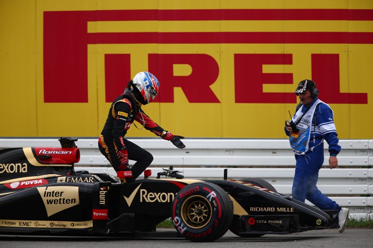 Lotus, Grosjean: “La strategia mi avrebbe fatto entrare nei dieci”