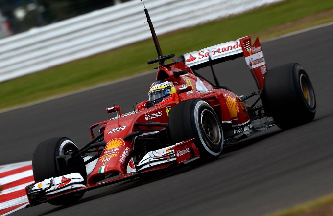 Ferrari: Prove sul circuito di Silverstone
