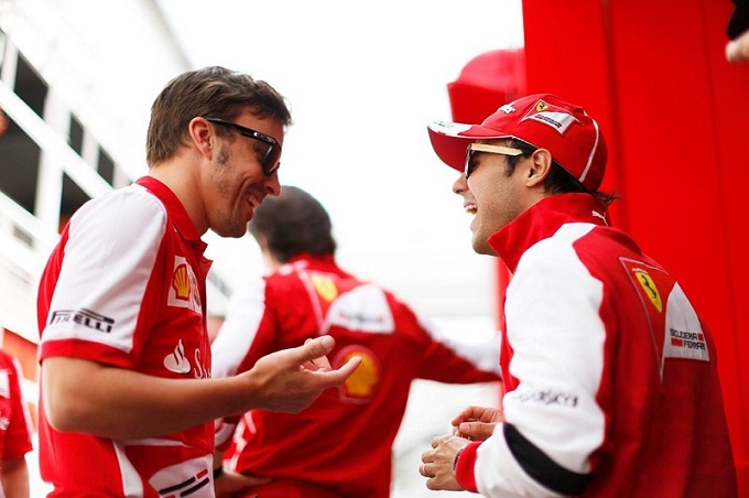 La Formula 1 si sottopone ai gavettoni ghiacciati: Massa sfida Alonso e Ricciardo
