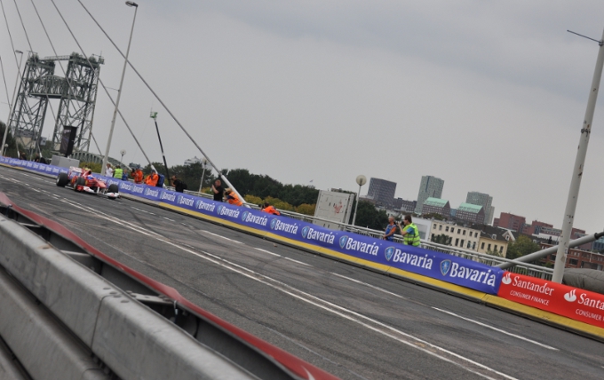 Raikkonen e la Scuderia Ferrari in viaggio per Rotterdam