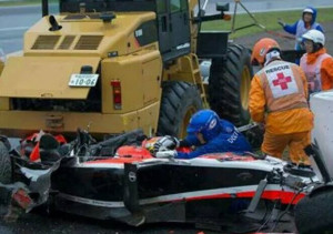 FIA: “Grave trauma cranico per Bianchi”