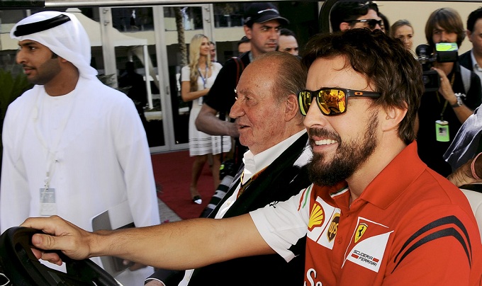 Re Juan Carlos: “Fernando mi ha detto che andrà in McLaren”
