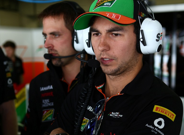 Force India, Perez: “Peccato non aver potuto provare”