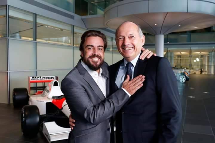 Ron Dennis accoglie Fernando Alonso: “Abbiamo la miglior coppia di piloti del Circus”