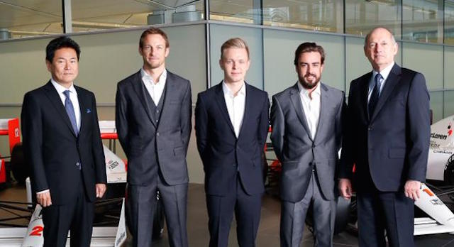 Ufficiale, McLaren con Alonso e Button nel 2015