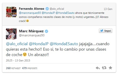 Alonso-Marquez: stregati dalla nuova Honda NSX