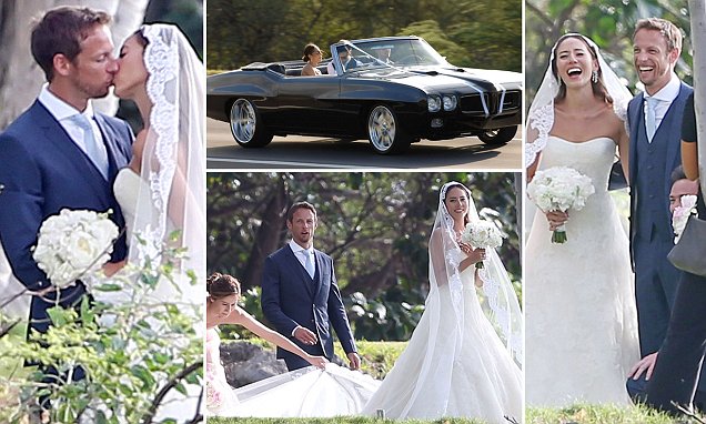 Jenson Button si è sposato con Jessica Michibata