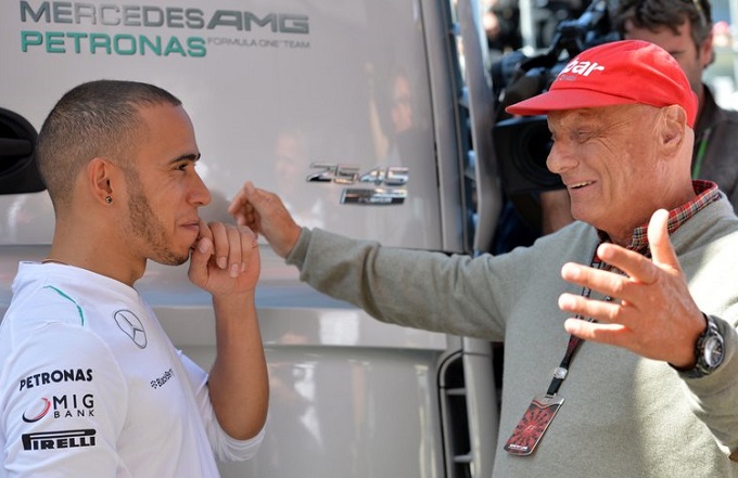 Lauda: “Rinnovo faraonico per Hamilton? Una sciocchezza”