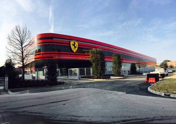 Completati i lavori nella nuova costruzione che ospiterà la GeS Ferrari
