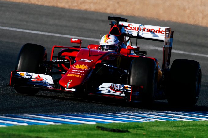 Ferrari: primo giorno di test a Jerez per la SF15-T