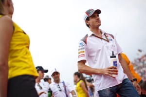 Adrian Sutil is Williams' third driver