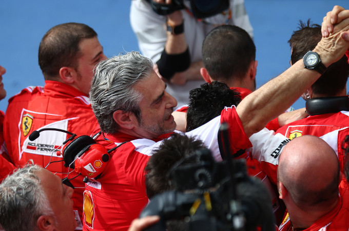 Ferrari: Arrivabene, “Un successo per l’intera squadra”
