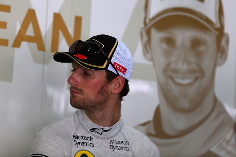 Grosjean penalizzato di due posizioni in Malesia