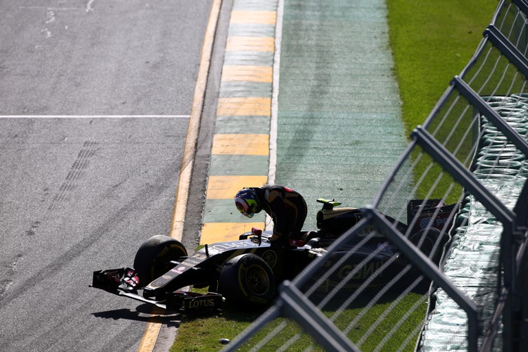 Maldonado: “Non so cosa sia successo alla prima curva”
